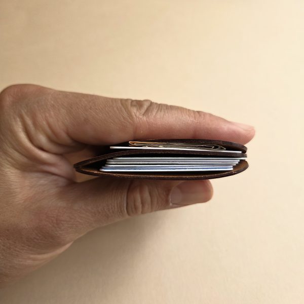 Slim Wallet aus Leder